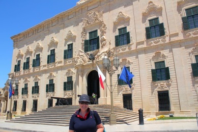 The Grand Master's Palace and Armoury in Valletta. 