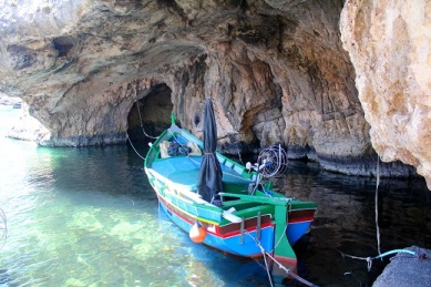 One of the fishing village boats. 