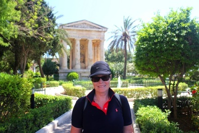 Lower Barrakka Garden in Valletta. 