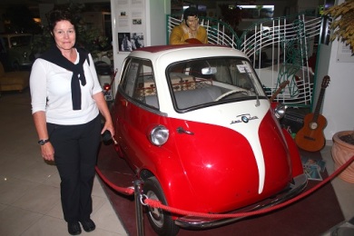 Lynn always wanted a BMW. How's this for size dear? 