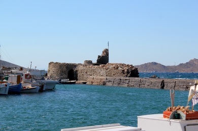 The fort from the harbour side. 