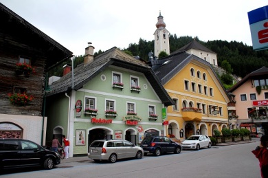 The pretty village of Grossarl. 