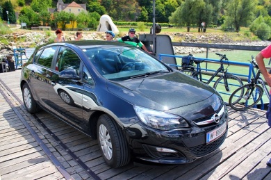 Our hire car for the next 11 weeks. An Opel Astra. 