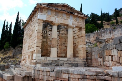 The Treasury of the Athenians. 