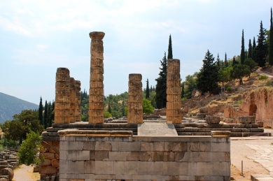 The Temple of Apollo. 