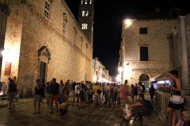 The Dubrovnik Placa. 