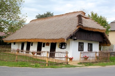 A farmhouse museum in Csesztreg. 